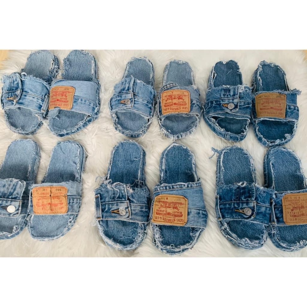 Denim in Distress Slide